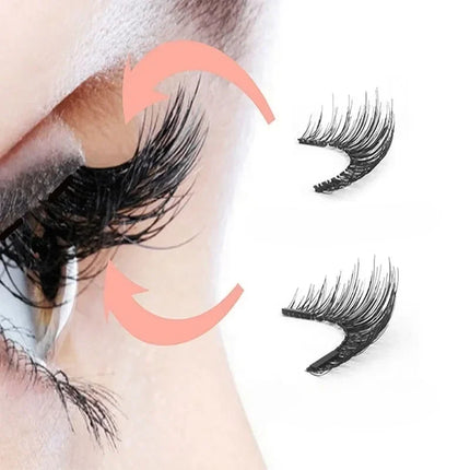 Magnetic Eyelashes with Natural Look & Reusable Design | Glamorous Eyelash Enhancement for Easy Application