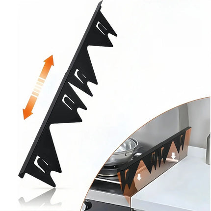 Stove Gap Cover with Easy-Clean Design | Flexible Silicone for Mess-Free Cooking