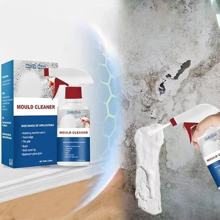 Mold Remover Spray for Bathroom Tiles and Walls, Foaming Cleaner for Painted Surfaces and Basements