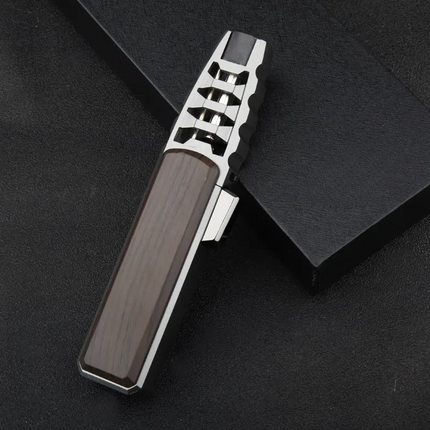 Premium Windproof Torch Lighter with Adjustable Flame | Sleek Design for Outdoor Use