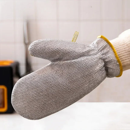 Non-Scratch Dishwashing Gloves with Reinforced Grip | Durable Kitchen Protection for Easy Cleaning