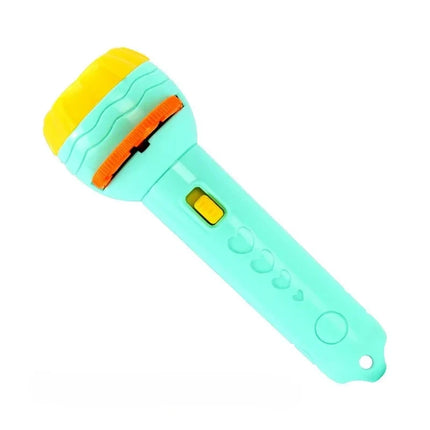 Kids' LED Projector Flashlight with Adjustable Focus & Colorful Images | Perfect for Bedtime Adventures