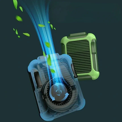 Portable Mini Fan with Rechargeable Power Bank | Compact & Versatile for On-the-Go Comfort