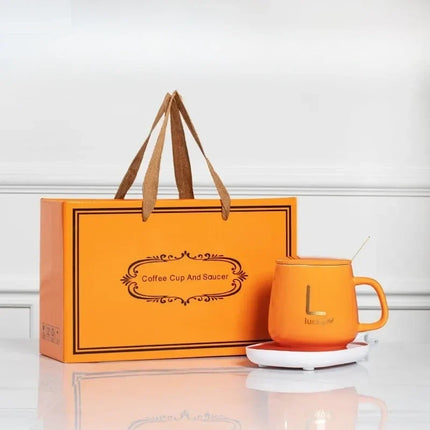 Electric Mug Warmer for Desk, Coffee and Tea Cup Warming Plate in 4 Color Options with US, EU, UK and USB Plugs