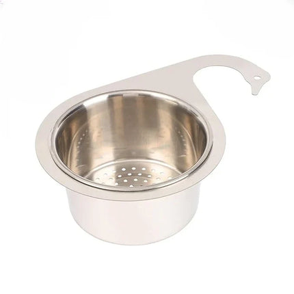 Faucet Hanging Strainer Basket for Kitchen Sink, Pasta and Vegetable Drainer that Catches Food Scraps
