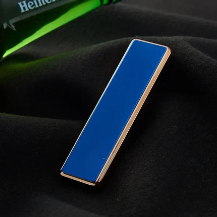 Electric Arc Lighter USB Rechargeable, Windproof Flameless Lighter with Slide to Spark Ignition, No Gas or Lighter Fluid
