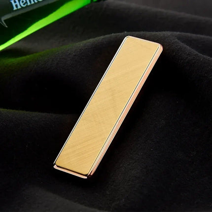 Electric Arc Lighter USB Rechargeable, Windproof Flameless Lighter with Slide to Spark Ignition, No Gas or Lighter Fluid