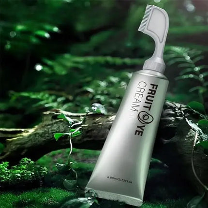 Hair Color Cream with Comb Applicator, Gray Coverage Hair Dye in 3 Shades, for At Home Root Touch Ups