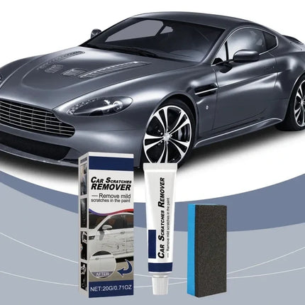 Car Scratch Removal Wax for Minor Scratches, Rub On and Buff Off Wax for Cars, Vans and Family Runarounds