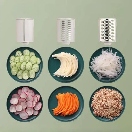 Versatile Kitchen Slicer with Adjustable Blades | Effortless Food Prep for Quick Meal Preparation