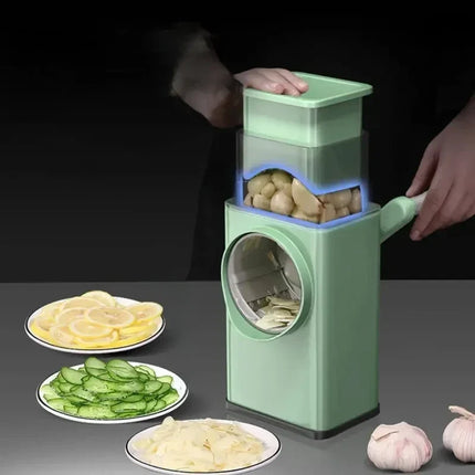 Versatile Kitchen Slicer with Adjustable Blades | Effortless Food Prep for Quick Meal Preparation
