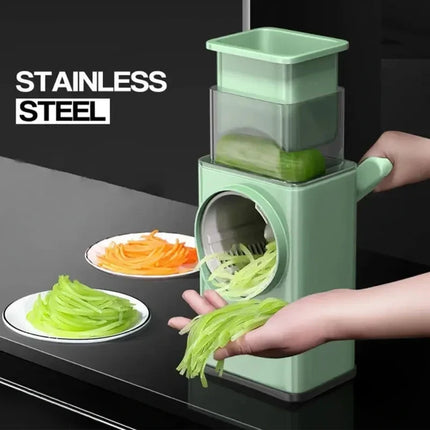 Versatile Kitchen Slicer with Adjustable Blades | Effortless Food Prep for Quick Meal Preparation