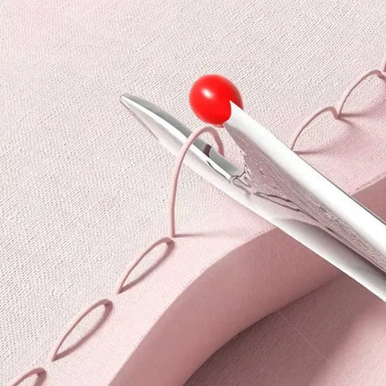 2-in-1 Needle Threader and Seam Ripper Tool, Automatic Thread Pull, Protective Blade Cover, Hand Sewing Aid