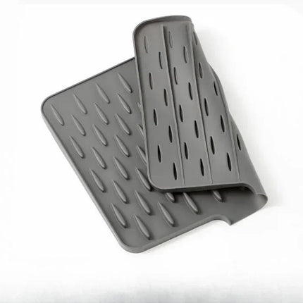 Silicone Kitchen Draining Mat with Quick-Dry Design | Non-Slip Surface for Easy Cleanup