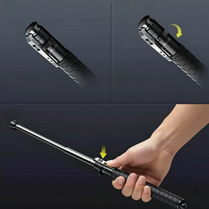 Tactical Self-Defense Stick with Ergonomic Grip | Compact Design for Safety and Control
