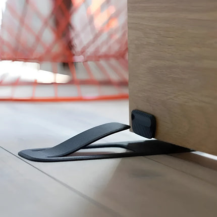 Foot Press Door Stopper, Self-Adhesive Hands-Free Door Holder with No Screws or Drilling for Home and Office