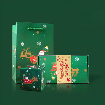 Christmas Money Box with a Fun Festive Design, Coin Saving Box in 2 Colors, Christmas Gift for Saving Up at Home