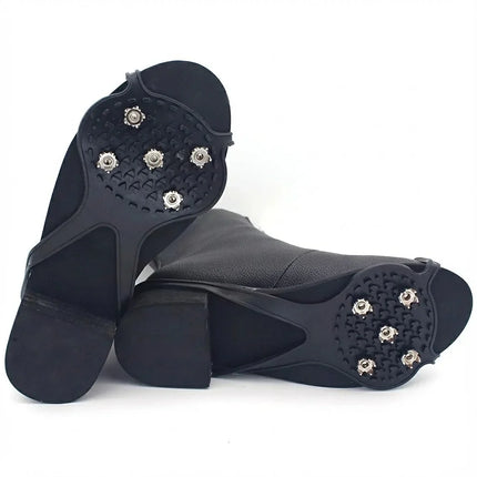 Universal Anti-Slip Ice Cleats with Reinforced Traction | Durable Winter Footwear for Safe Walking