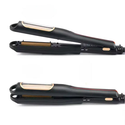 Volume-Boost Hair Crimper with Adjustable Temperature | Versatile Tool for Effortless Waves