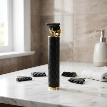 Cordless Hair Trimmer for Hairline, Beard Edges and Neckline, Palm-Sized Precision Edger for Touch-Ups Between Haircuts