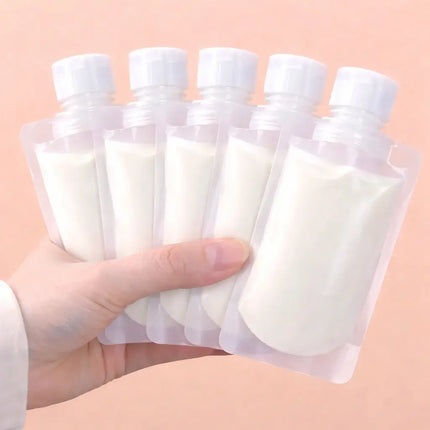 Refillable Dispensing Bags Set with Easy-Fill Opening | Eco-Friendly Storage Solution for Organized Living