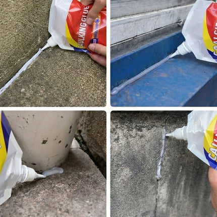 Waterproof Caulking Sealant with Quick-Dry Formula | Flexible Adhesive for Leak-Proof Sealing
