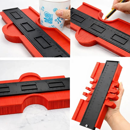 Contour Gauge Tool with Adjustable Locking Mechanism | Perfect for Accurate Measurements in Woodworking and DIY Projects