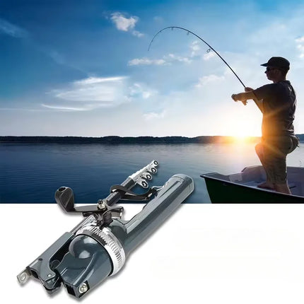 Telescopic Fishing Rod, Collapsible Travel Rod with One Hand Casting Grip for Lake, River, Canal, Dock and Boat Fishing