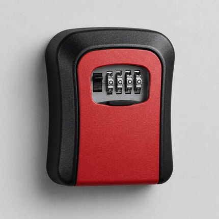 4-Digit Combination Key Lock Box with Weatherproof Design | Secure Storage for Home and Vehicle Keys