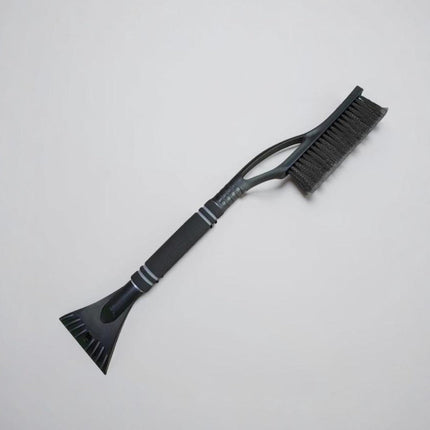 Ice Scraper Snow Brush with Extended Reach Handle | Two-in-One Tool for Quick Car Windshield Clearing