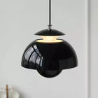 Kitchen Island Pendant Light, Nordic Retro Dining Room Light Fixture, Metal Dome Hanging Lamp for Bedroom and Office_00
