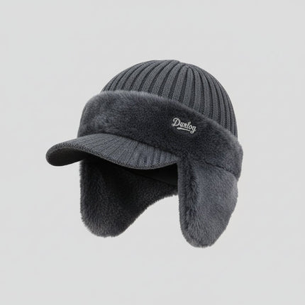Winter Trapper Hat with Ear Protection & Windproof Design | Cozy Fur Lined Cap for Outdoor Warmth