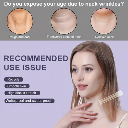 Face Tape for Neck and Jawline, Invisible Face Lift Tape