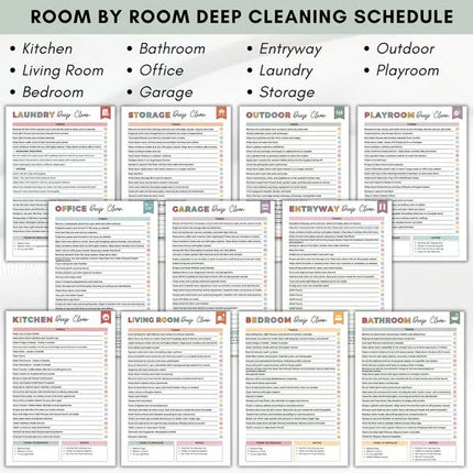 ADHD Cleaning Planner Book, ADHD Planner for Chore List – image 7