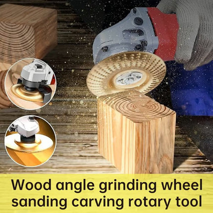 Wood Grinding Disc Set for Angle Grinder, Wood Carving Tools 3 Piece – image 4