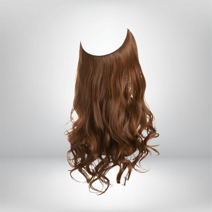 Natural Wavy Human Hair Clip-In Extensions Set | 35-45 cm for Effortless Volume and Length