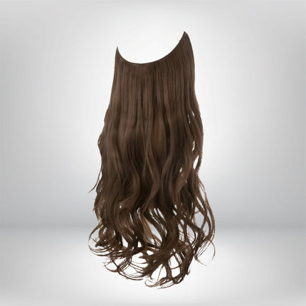 Natural Wavy Human Hair Clip-In Extensions Set | 35-45 cm for Effortless Volume and Length