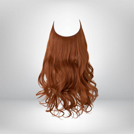 Natural Wavy Human Hair Clip-In Extensions Set | 35-45 cm for Effortless Volume and Length