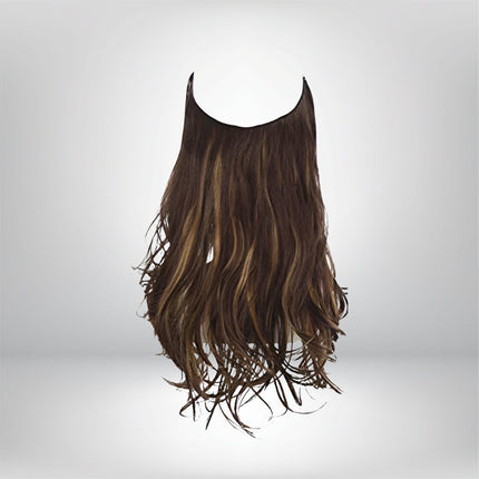Natural Wavy Human Hair Clip-In Extensions Set | 35-45 cm for Effortless Volume and Length