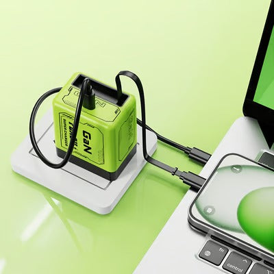 USB C Charger with Retractable Cable, Phone Charger Power Adapter for Tablet and Travel – image 6
