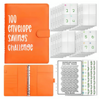 Orange / (25 sheets of white silk screen digital card film + one sheet of 100-day card paper)