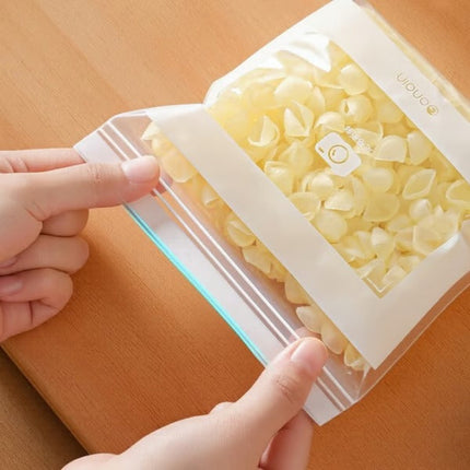 Reusable Zip Lock Bags, Reusable Food Storage Bags for Snacks and Produce – image 4