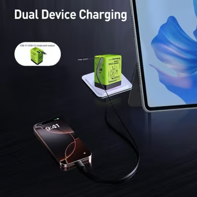 USB C Charger with Retractable Cable – image 10