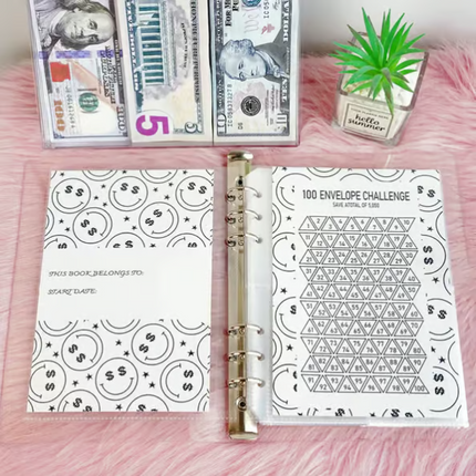 100 Envelope Savings Challenge Book, A5 Binder with Budget Envelopes – image 10