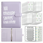 Purple / (25 sheets of white silk screen digital card film + one sheet of 100-day card paper)