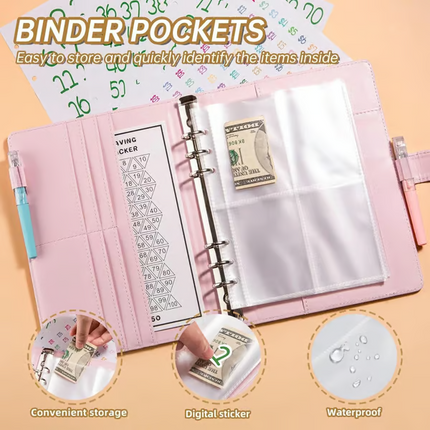 100 Envelope Savings Challenge Book, Budget Book – image 14