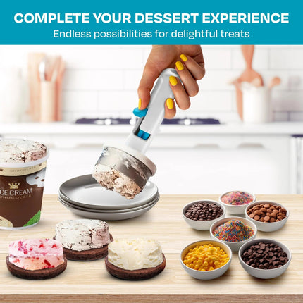 Ice Cream Scoops, Ice Cream Cookie Sandwich Scoop for Homemade Ice Cream Sandwiches