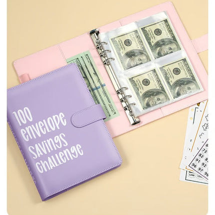 100 Envelope Savings Challenge Book, Budget Book – image 17
