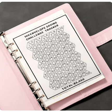 100 Envelope Savings Challenge Book, Budget Book – image 11