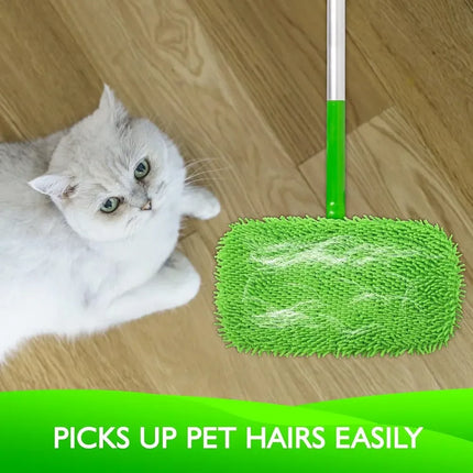 Microfiber Mop Pads, Washable Replacement Mop Heads for 10 and 16.5 Inch Flat Mops – image 9